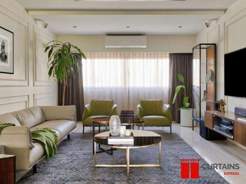 Living Room Curtains Dubai