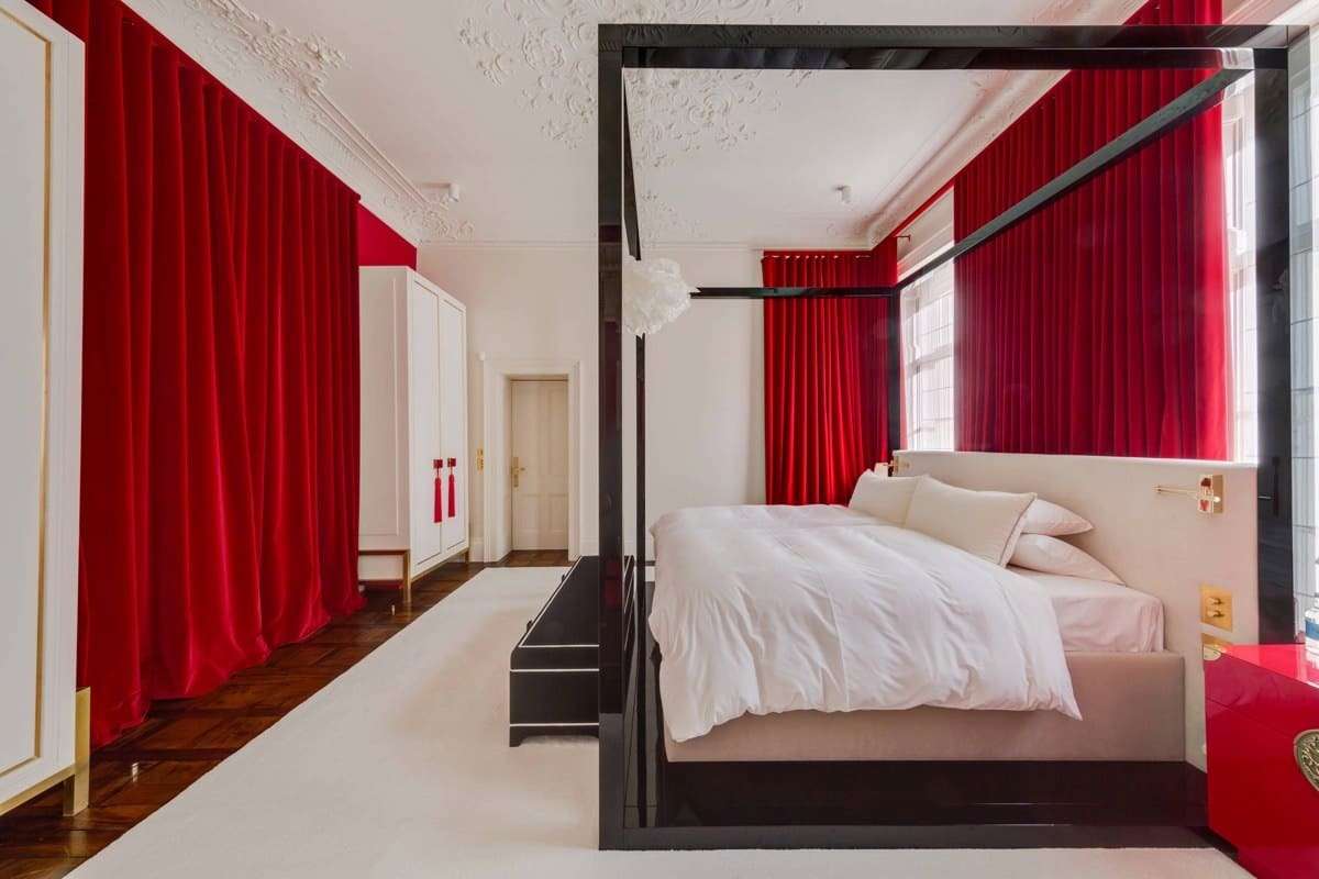 Red Curtains Dubai